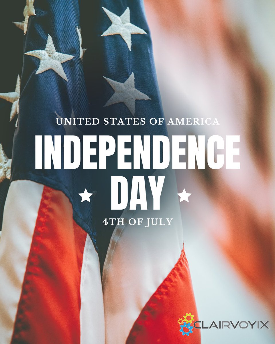 Celebrate Freedom, Embrace Innovation! 🇺🇸

Happy 4th of July from Clairvoyix! As we honor the spirit of independence, let's ignite your email marketing with campaigns that shine ✨

Wishing everyone a safe, joyful, and inspiring 4th of July!  #July4th #IndependenceDay
