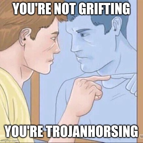 The stonkoiners actually believe what they are doing is trojanhorsing wall street 😂 ??