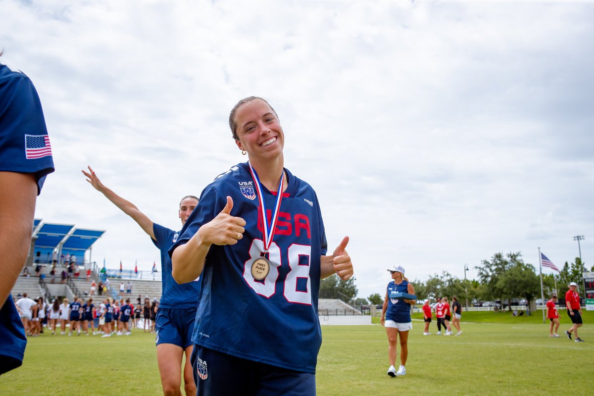 USALWNT's tweet image. Aaaaah, we missed this feeling. You know, the one where we win gold. 🥇
Closing this journey with a victory in the PALA championship game. An amazing week with an amazing group of people.