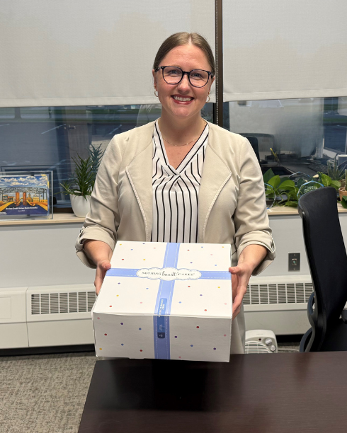 Congrats to Whitney Vowell, our fearless Belle Branch Manager, who just earned her Certified Credit Union Financial Counselor (CCUFC) designation!

Way to go, Whitney!!