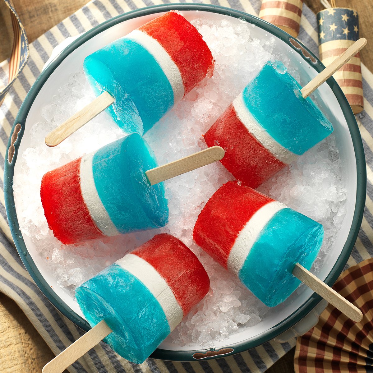 Red, White &amp; Boom!🍧

Beat the summer heat with this recipe from our friends at <a href="/meijer/">Meijer</a>.🌞

Perfect for your July 4th party or any summer celebration.🎆

They take a little time to make—but just like #Thunder, they’re worth the wait.😉: bit.ly/4lc0G2h
