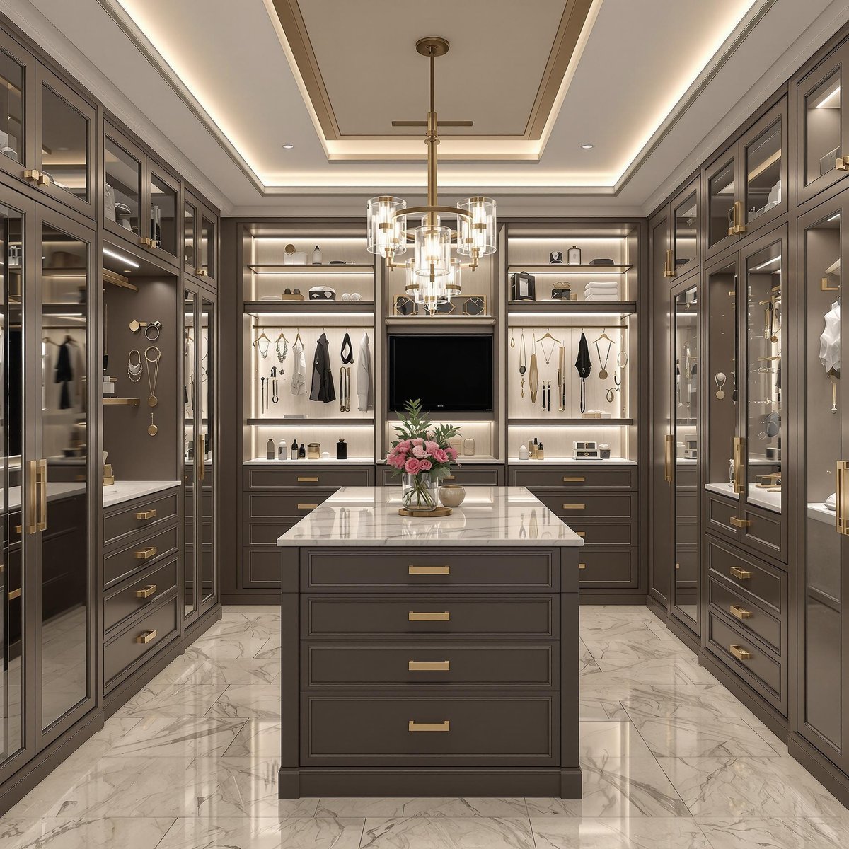 dfwStoneWorks's tweet image. When your closet island is more organized than your life... but hey, priorities! 👗

💎 This is where getting dressed becomes a daily fashion show. Your clothes deserve a stage this beautiful!

✨Book your consultation NOW: 214-447-7333

#RyanMorganRES #DFWStoneWorks #ClosetGoals