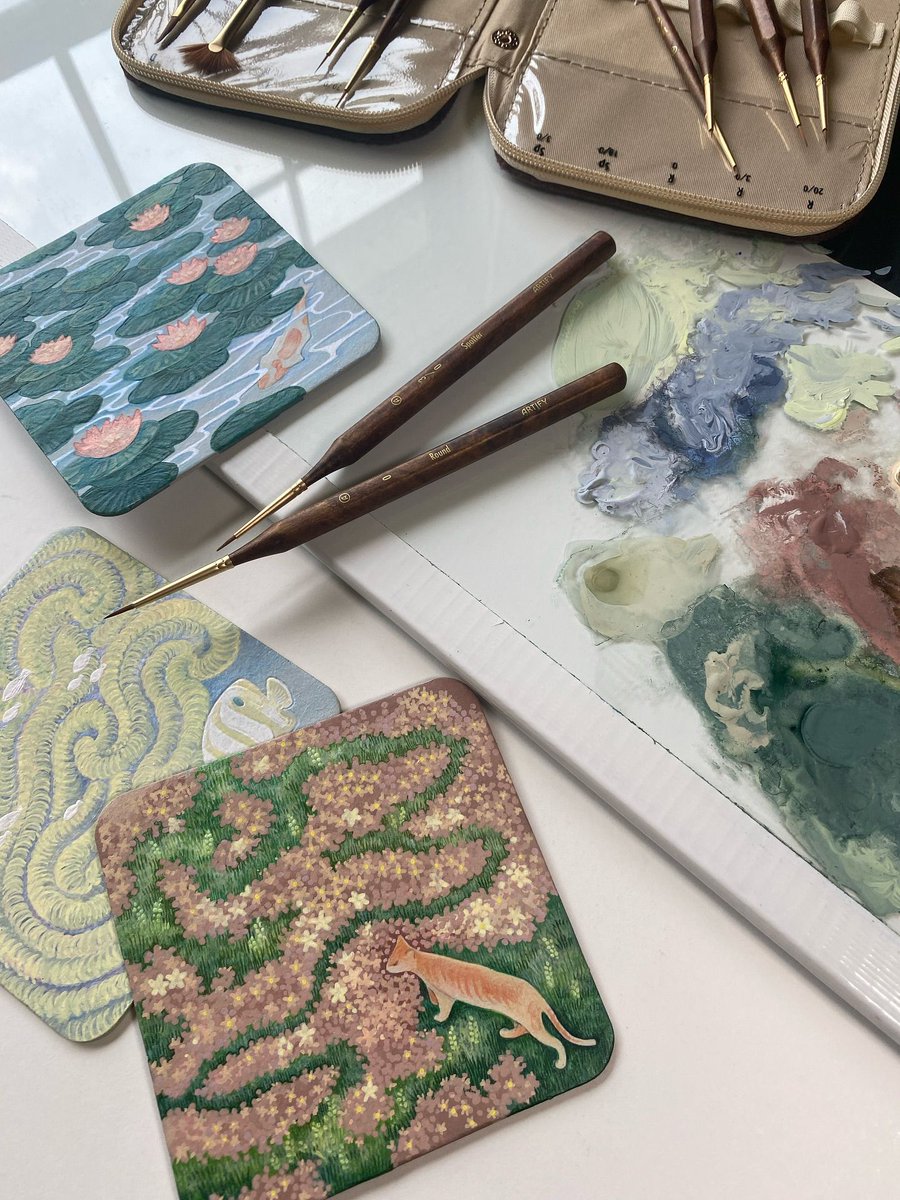 Artify art (@artify_yourself) on Twitter photo A detail brush set is well enough to create a whole fairy tale.
artist: <a href="/songhkang/">Amandeep songh kang</a>
#illustration #art #fineart #cozyart #traditionalart #natureart #fairytale #flowerpainting #plantpainting #paint #paintwithme #cozycolor #detailbrush #artify #artsupplies A detail brush set is well enough to create a whole fairy tale.
artist: <a href="/songhkang/">Amandeep songh kang</a>
#illustration #art #fineart #cozyart #traditionalart #natureart #fairytale #flowerpainting #plantpainting #paint #paintwithme #cozycolor #detailbrush #artify #artsupplies