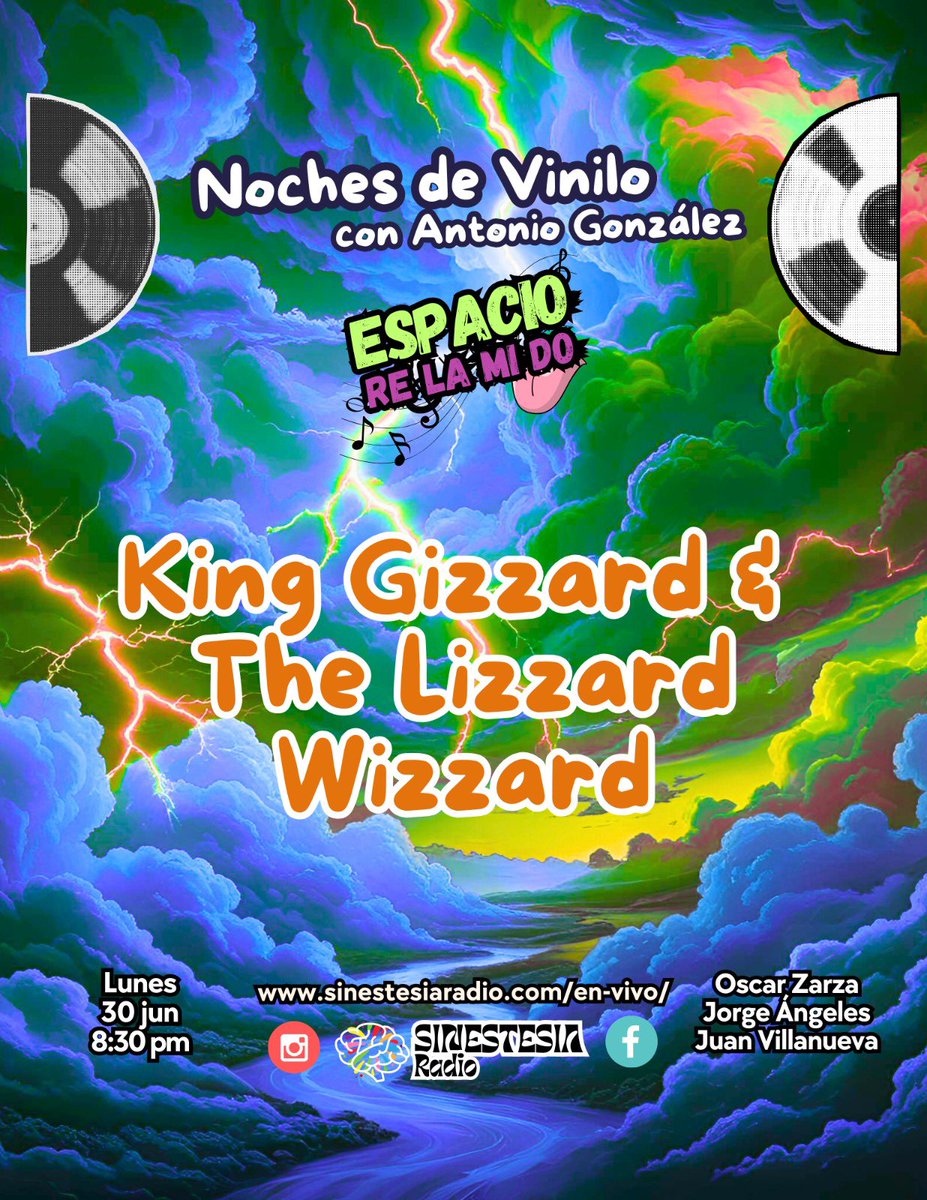 EspacioReLaMiDo's tweet image. Hoy es Noche de Vinilos en su @EspacioReLaMiDo 

Sintonízanos por sinestesiaradio.com/en-vivo en punto de las 8:30 pm

#SinestesiaRadio 
#LaMetamorfosisDelSonido