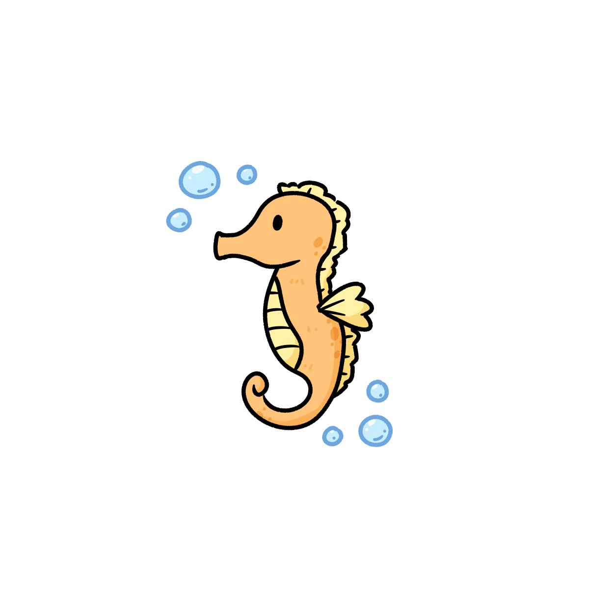 kammybale's tweet image. Doodle for the day 99: seahorse 

#doodledrawing