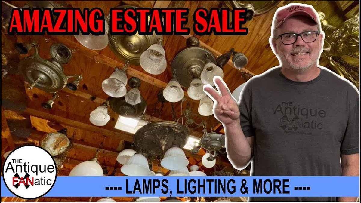Check out our latest video about a huge estate sale of Antique lamps and lighting!!! 

Amazing Estate Sale Lots of Antique Lighting &amp; More, Check Out What We Found!!!  #lighting #fun

youtu.be/Yr9LQYNtKDw?si…
