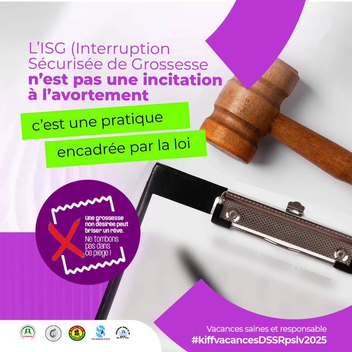 CAPSSR - BF (@capssrbf) on Twitter photo #PSLV
#Kiffvacancesdssrpslv2025
Les articles 513-13 et 513-14 du Code pénal encadre l'avortement sécurisé au Burkina Faso.
<a href="/PathfinderInt/">Pathfinder</a>
<a href="/amplifyfund/">AmplifyChange</a>
<a href="/MdMF_Burkina/">Médecins du Monde France au Burkina</a>
<a href="/fxoese/">Fonds XOESE</a>
<a href="/SOSJD_asso/">SOS Jeunesse & Défis</a>
<a href="/AmbCanBFA/">AmbCanBFA</a>
<a href="/Femin_in_BF/">Femin-In</a> #PSLV
#Kiffvacancesdssrpslv2025
Les articles 513-13 et 513-14 du Code pénal encadre l'avortement sécurisé au Burkina Faso.
<a href="/PathfinderInt/">Pathfinder</a>
<a href="/amplifyfund/">AmplifyChange</a>
<a href="/MdMF_Burkina/">Médecins du Monde France au Burkina</a>
<a href="/fxoese/">Fonds XOESE</a>
<a href="/SOSJD_asso/">SOS Jeunesse & Défis</a>
<a href="/AmbCanBFA/">AmbCanBFA</a>
<a href="/Femin_in_BF/">Femin-In</a>