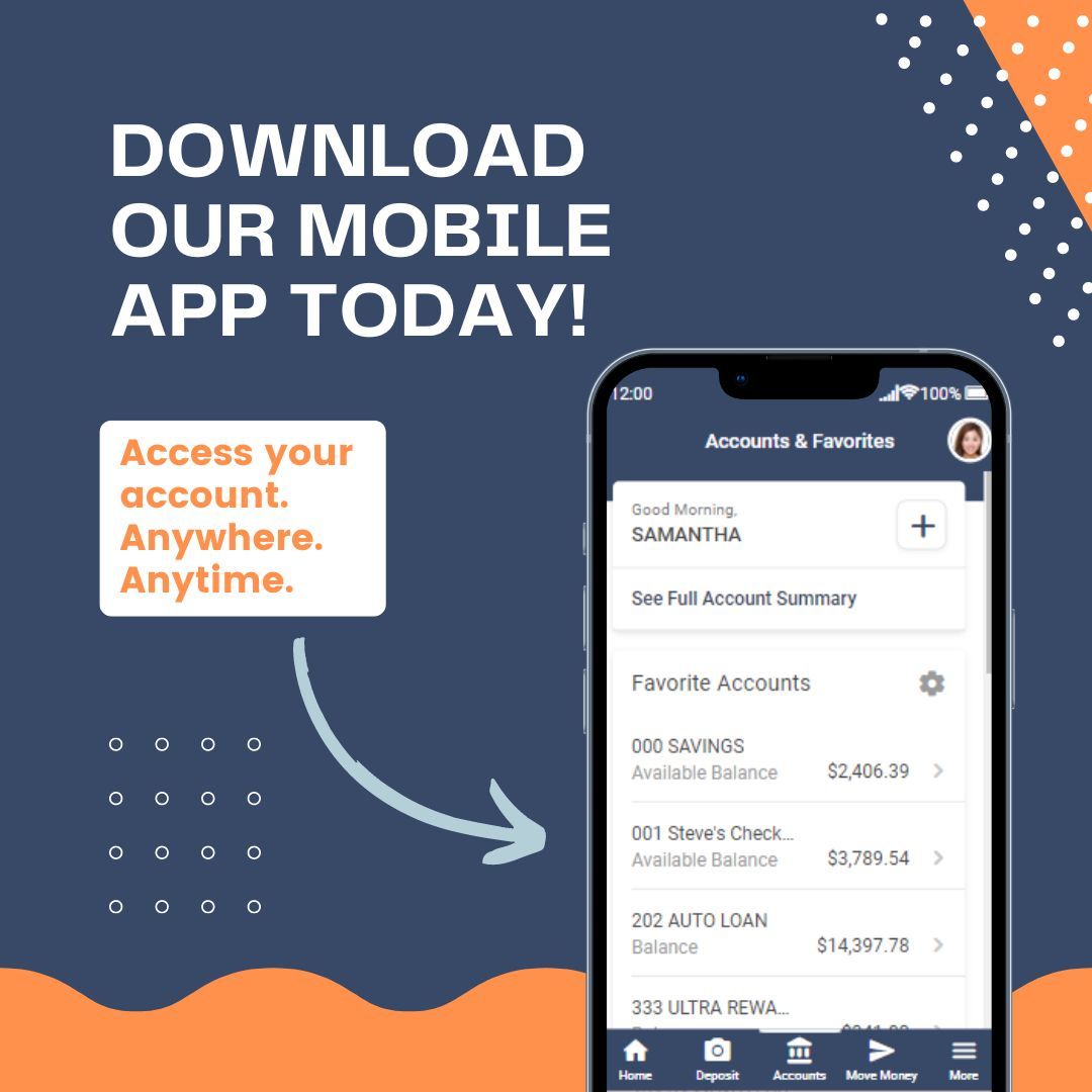 Please note, Wakota FCU will be closed on Friday, July 4th AND Saturday, July 5th for the Independence Day weekend. 
 
Access your account 24/7/365 using the mobile app. buff.ly/9Mzef9P