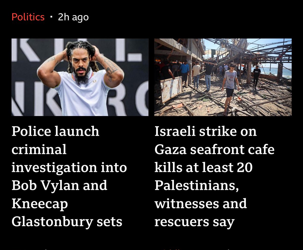 Guess which one has caused the most outrage in this country?