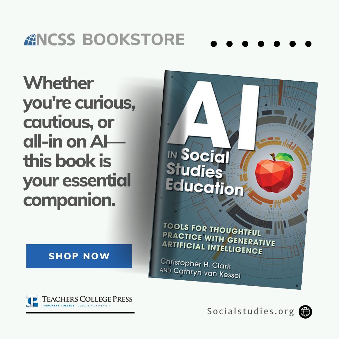 "Given the rapidly advancing generative and interactive AI platforms, these chapters can serve as a starting point for thoughtfully teaching with and about AI now and in the future.”
—Jeremy D. Stoddard, professor, University of Wisconsin–Madison

➡️ Get a copy today:
