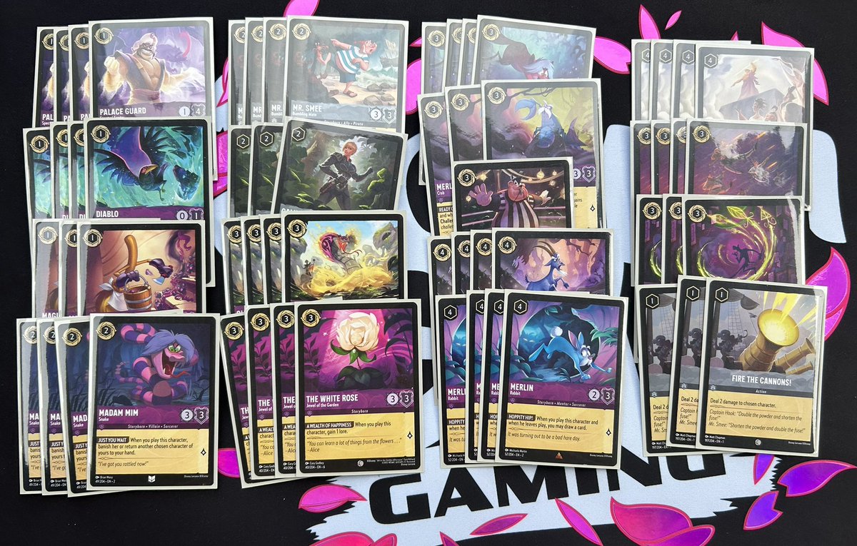 Here are my Lorcana World Championship deck lists!