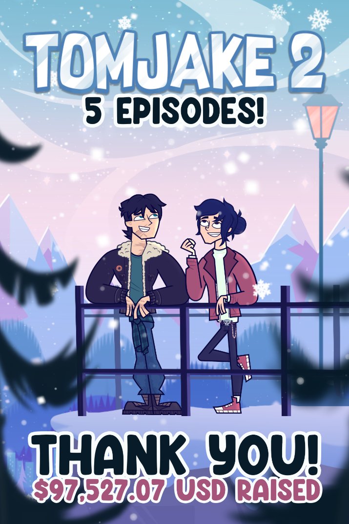 Jared_Madrigal_'s tweet photo. Hey everyone! So this is my acceptance speech jk I wanted to officially share that the crowdfunding campaign for TomJake Season 2 was a huge success, and we’ll officially have 5 episodes premiering by November! (1/7) https://t.co/P2KpzIj5Wk