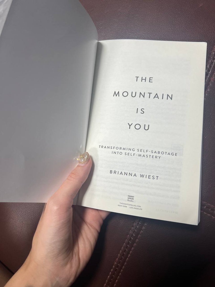 The mountain isn’t in your way. The mountain is you. Time to begin the climb. #TheMountainIsYou