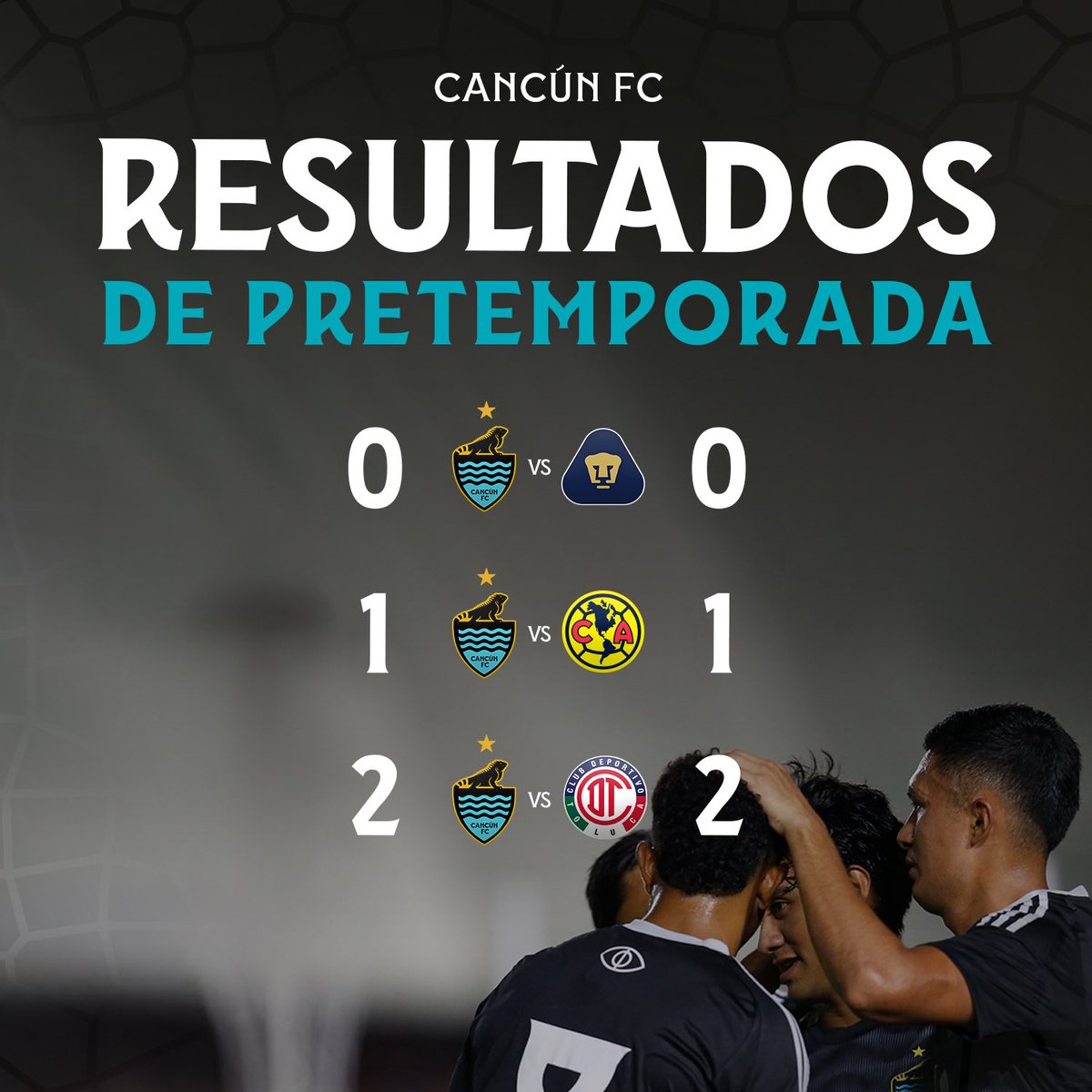 Seguimos sumando minutos, ritmo y confianza.

This team is building something strong🦎⚽️