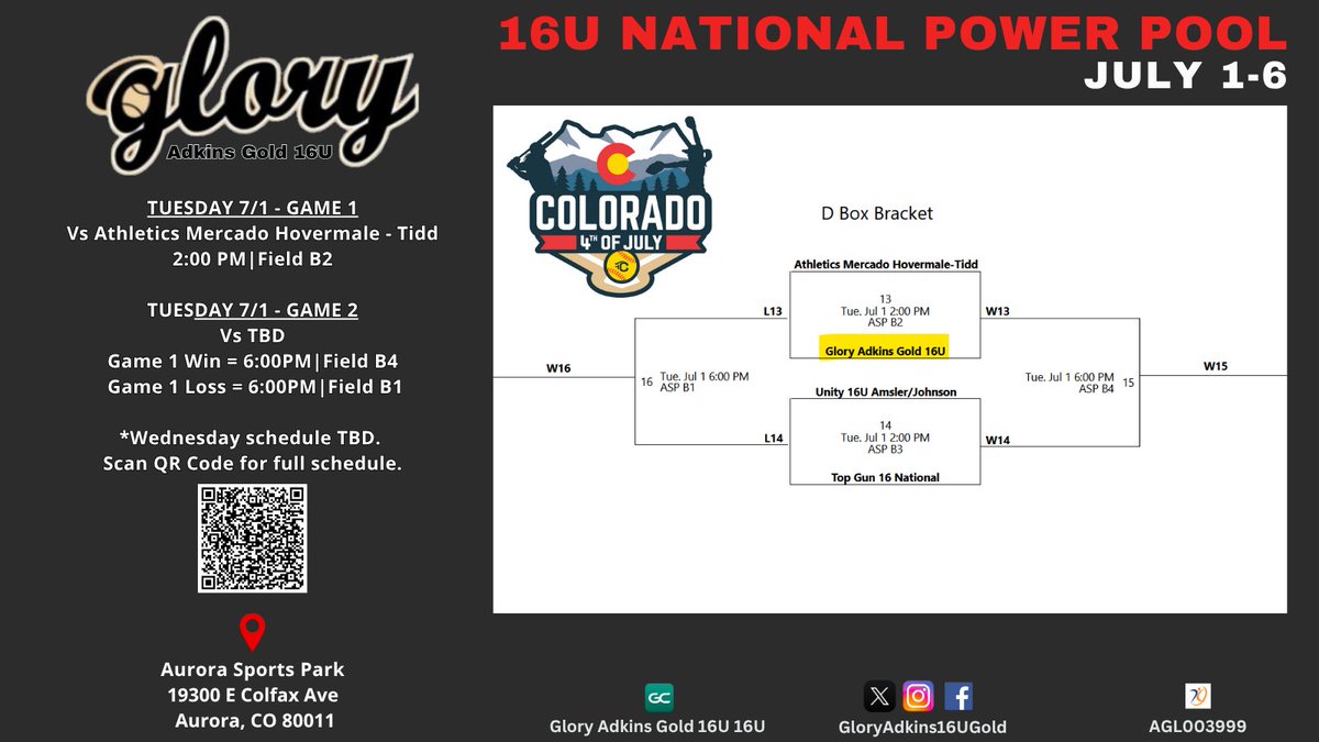 Isla Arel 2027 (@islaarel02) on Twitter photo Day 1 schedule for us in the national power pool starts tomorrow! We are ready to compete and can't wait for you to see us play. I'll be wearing #2 in the outfield! <a href="/ADKINSGOLD16U/">GloryAdkins16uGold</a> 😇🆙
<a href="/YaleSoftball/">Yale Softball</a> <a href="/TXStateSoftball/">Texas State Softball</a> <a href="/UNMLoboSB/">UNM Softball</a> <a href="/UTAMavsSB/">UTA Softball</a> <a href="/MeanGreenSB/">UNT Softball</a> <a href="/cowgirlsb/">OSU Cowgirl Softball</a>
<a href="/OleMissSoftball/">Ole Miss Softball</a> Day 1 schedule for us in the national power pool starts tomorrow! We are ready to compete and can't wait for you to see us play. I'll be wearing #2 in the outfield! <a href="/ADKINSGOLD16U/">GloryAdkins16uGold</a> 😇🆙
<a href="/YaleSoftball/">Yale Softball</a> <a href="/TXStateSoftball/">Texas State Softball</a> <a href="/UNMLoboSB/">UNM Softball</a> <a href="/UTAMavsSB/">UTA Softball</a> <a href="/MeanGreenSB/">UNT Softball</a> <a href="/cowgirlsb/">OSU Cowgirl Softball</a>
<a href="/OleMissSoftball/">Ole Miss Softball</a>