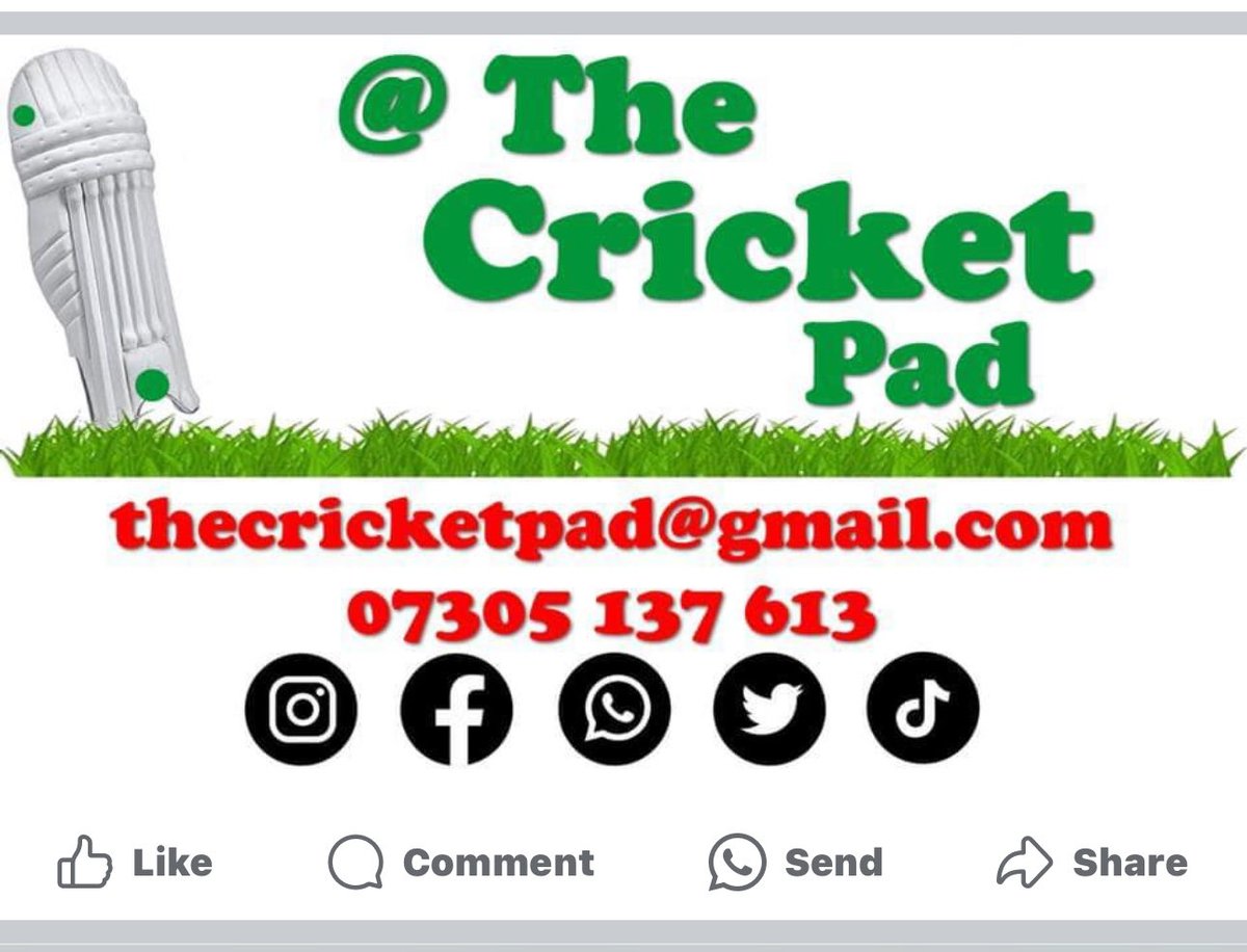 Alex Hilton Jones recorded his personal best amazing figures for Lostock under 15s against Westhoughton 3 overs, 2 maidens 6 wickets for 7 runs . 

This performance was as a result of Alex having his first 1-2-1 batting/bowling session @thecricketpad Darwen in 2 years. 👏🏿👏🏿👏🏿