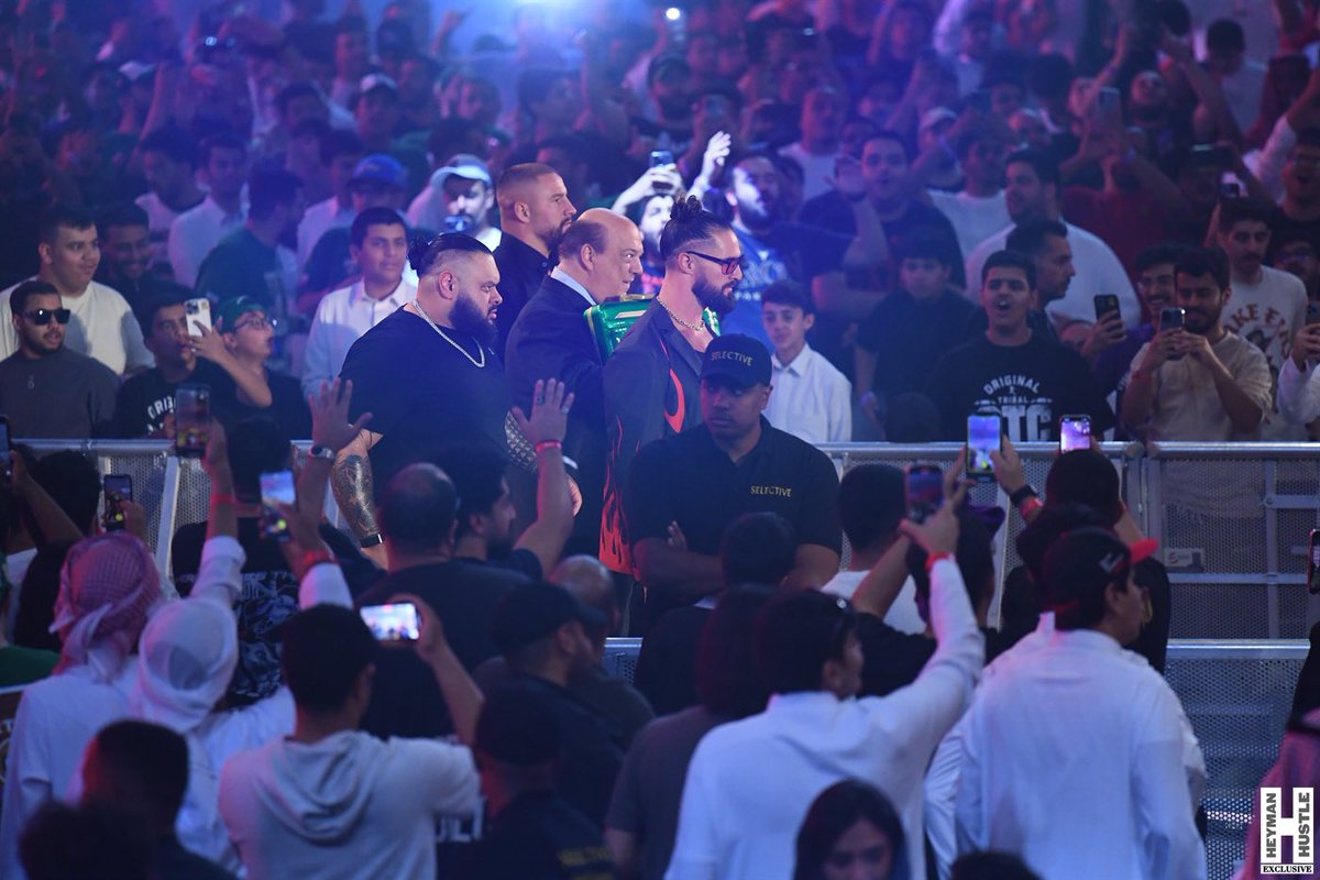 WWE Night of Champions
Riyadh, Saudi Arabia

heymanhustle.com/exclusive-phot…