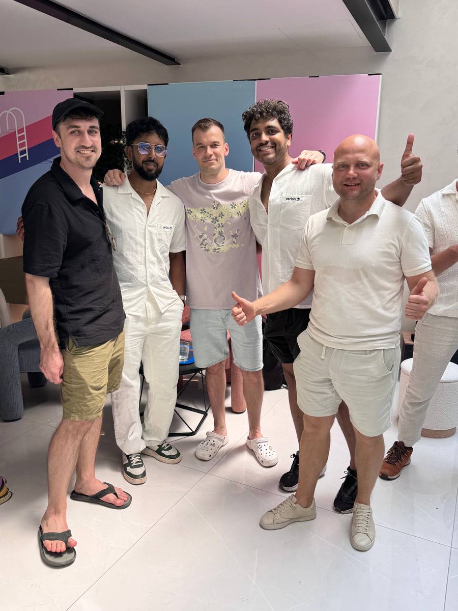 loomlayai's tweet image. Big thanks to the Zerion team for hosting a great brunch meetup today at Zerion Beach House 🌴We had the chance to connect with @abishekinguout and @kozyDOTai, and our founder @0xdarius gave a quick pitch about the Loomlay AI Agent Builder🪄
#EthCC
