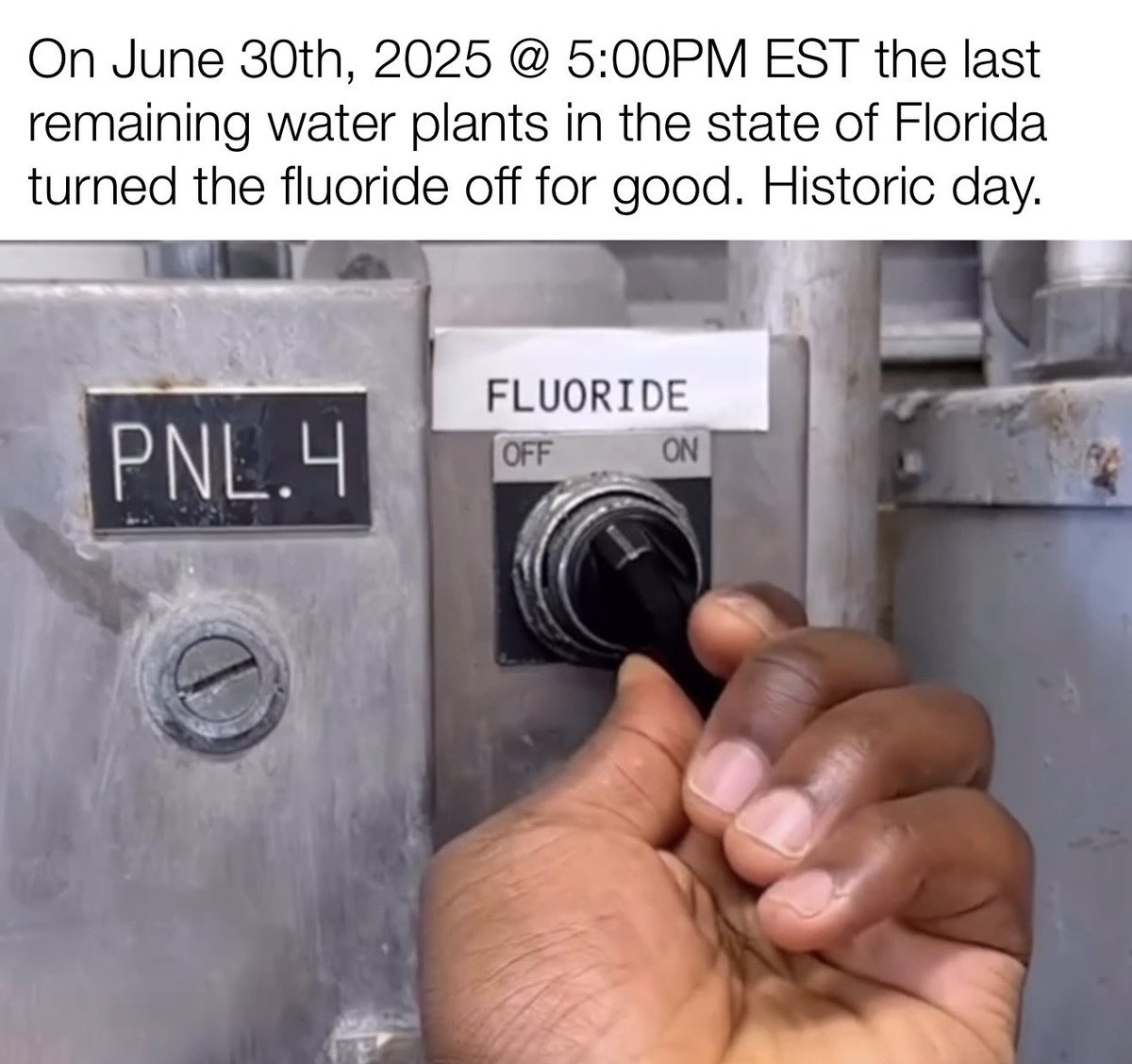 It’s over. Congratulations Florida! We did it. 🎊🥂