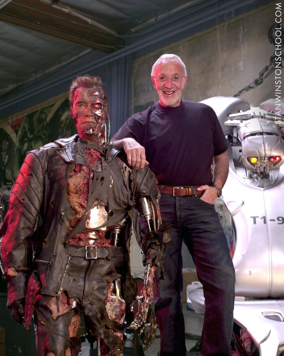 ridetrackx's tweet image. Could you imagine what a Stan Winston designed theme park would have looked like? Terminator, Galaxy Quest, Iron Man, Avatar, Lake Placid, Small Soldiers, Aliens, Predator, Jurassic Park and many more.... thanks to him they were all visual masterpieces. Now imagine. 🤔...😮...🤯!