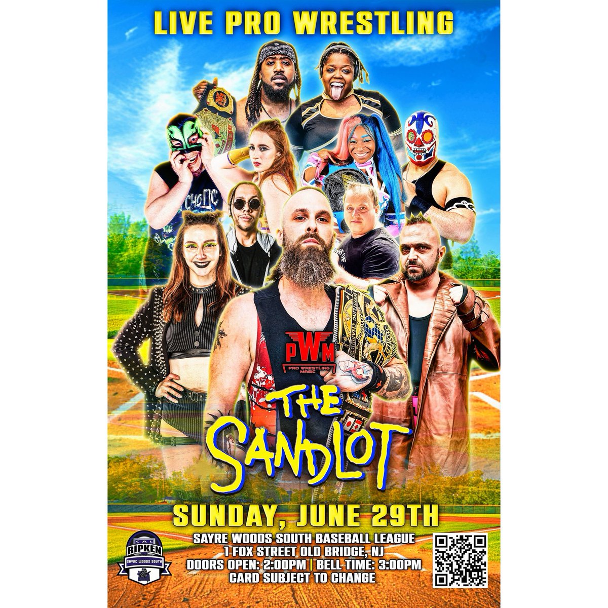 Pro Wrestling Magic (@wrestlingmagic) on Twitter photo Available now on YouTube, PWM The Sandlot! 
youtube.com/@prowrestlingm…
#ThisIsMagic Available now on YouTube, PWM The Sandlot! 
youtube.com/@prowrestlingm…
#ThisIsMagic