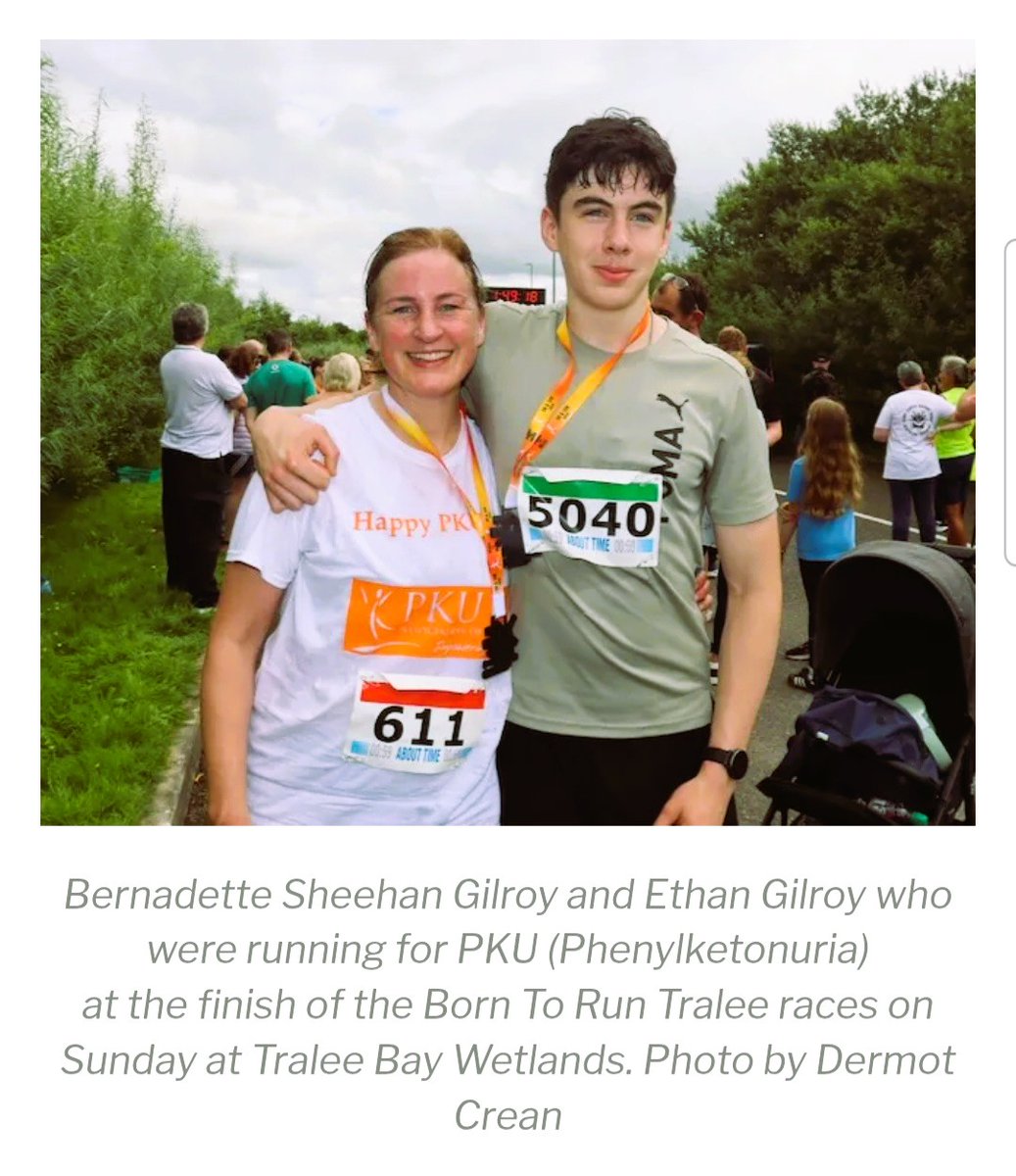 Bernadette Sheehan Gilroy (@sheehangilroy) on Twitter photo Thank you for your generous donations for <a href="/PKU_Ireland/">PKU Association IE</a> €570 raised for new #PKU projects such as the development of our new community website to support children and adults with PKU and their families. We also had the opportunity to help raise awareness at this fun event🙏🏃♂️ Thank you for your generous donations for <a href="/PKU_Ireland/">PKU Association IE</a> €570 raised for new #PKU projects such as the development of our new community website to support children and adults with PKU and their families. We also had the opportunity to help raise awareness at this fun event🙏🏃♂️