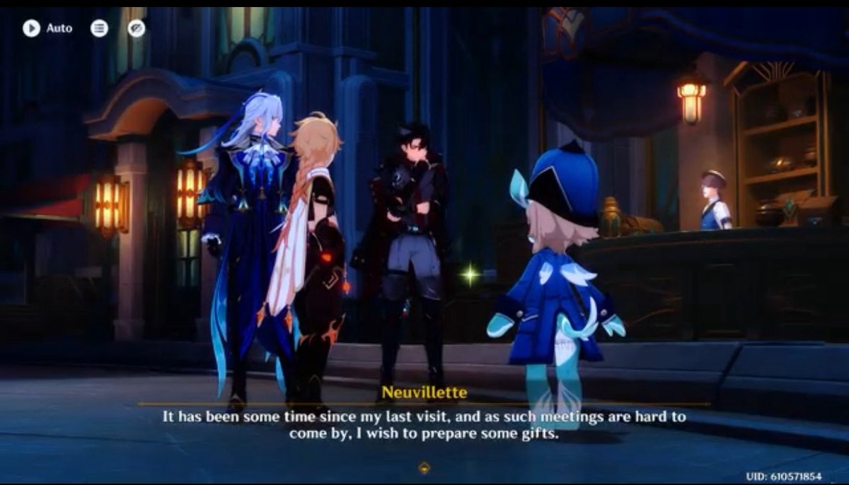 uh how does npc neuvillette know that wriothesley is there …