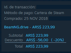 CarlosBordachar's tweet photo. @steamcito_ar Juegazo el BeamNG .drive, vale mucho más de lo que sale, y ni hablar cuando lo compre. https://t.co/mCSBh0OPvW
