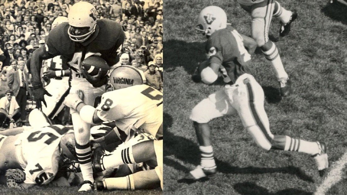 Happy Birthday, Phil Rogers!!

🎉🎂🎈🎊🎁🎉

Phil Rogers, of Gate City, VA, was the 1st #Hokies RB to rush for over 1,000 yards in a season. In 1975, he became the #Hokies 1st African-American starting QB. He finished his career as the #Hokies career rushing leader. 

🦃 #Legend