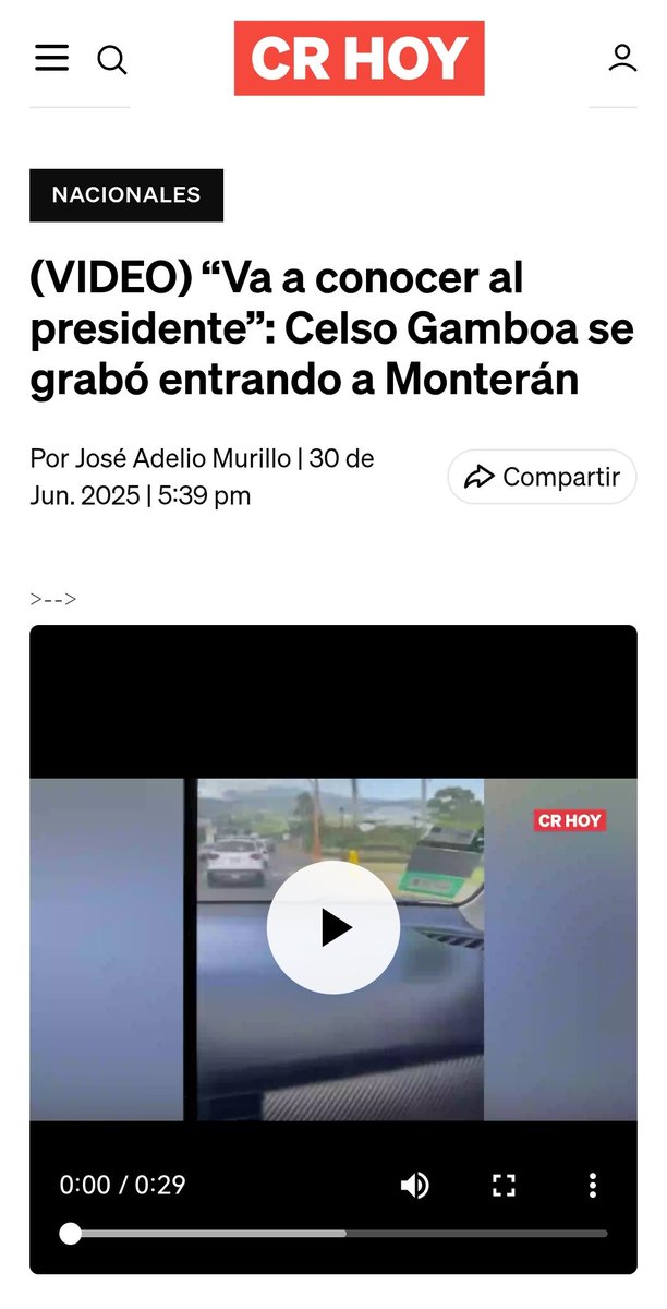 La única verdad que ha dicho Rodrigo Chaves es que en su Gobierno Celso Gamboa nunca ha visitado Casa Presidencial. 

Lo que ha visitado es su casa de habitación.