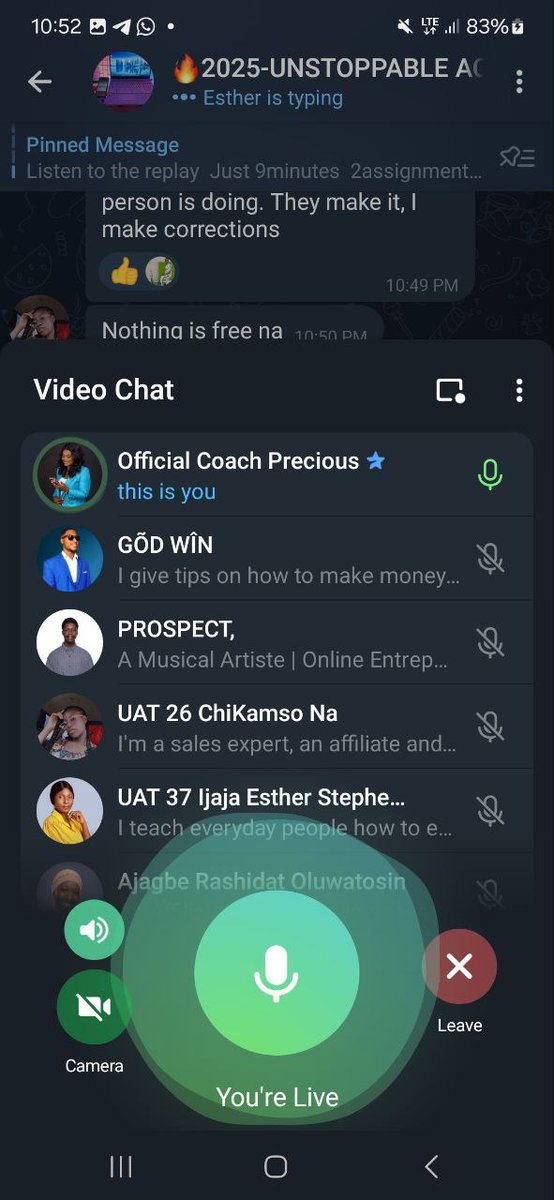 Coach_Precious's tweet photo. Day 30 of our 60-Day Drilling ✅
We’re halfway in and the transformation has been massive!

Alot of Sales recorded✅️
New Habits built✅️
More Confidence gained✅️
Affiliates are no longer guessing, they’re executing!💪

Thank God for growth. We’re just getting started 🚀 https://t.co/eLpYXoB73v