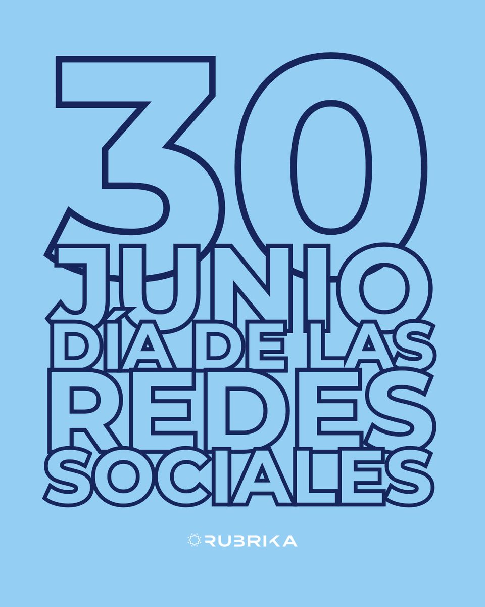 🌐 Hoy, en el #DíaDeLasRedesSociales, celebramos cómo la tecnología transforma nuestra vida: nos conecta, nos facilita las cosas y nos reta a ser más conscientes de su impacto.

En RUBRIKA creemos en innovar para hacer lo complejo más simple.

#SocialMediaDay #Innovación