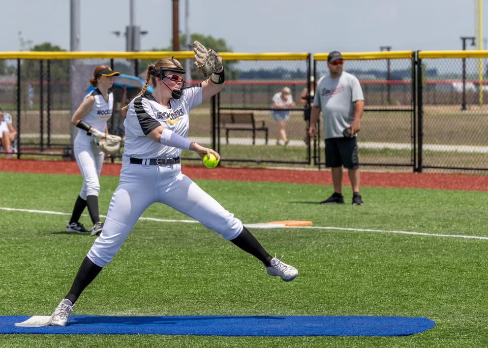 Haley Tracy pitched all 10 innings in the championship, giving up just 5 hits and 1 earned run. She faced 36 batters, walked only 1, and threw 70 strikes out of 84 pitches. Pure grit and efficiency. Excellent job, Haley!