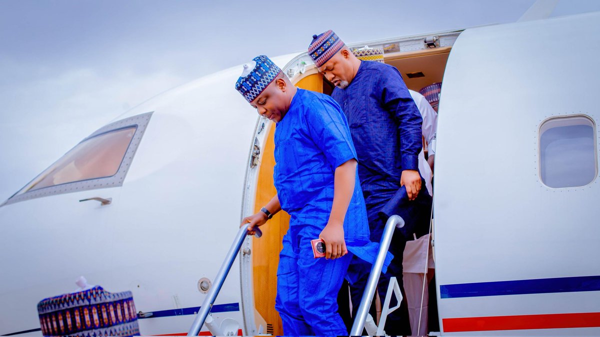 honbetara1's tweet photo. In the company of my colleagues and friends, I arrived in Biu to offer my heartfelt condolences to my dear friend, Mohammed Mamman Ize, on the passing of his beloved mother, Hajiya Hauwa Ize.

Upon arrival, I paid a visit to our Royal Father, HRH, Alhaji Mustapha Umar Aliyu II, CON. 

I also extended my sympathies to other families who had lost loved ones, and visited individuals facing health challenges and recovering from accidents.

Hajiya Hauwa Ize lived a noble and fulfilled life. The values she instilled and the lessons she taught will continue to guide and inspire us.

May Allah (SWT) grant the entire family, and all of us, the strength and fortitude to bear this great loss. I pray that Allah, in His infinite mercy, grants her Aljannatul Firdaus and envelops her in His eternal light.

Amin. – MBA.
