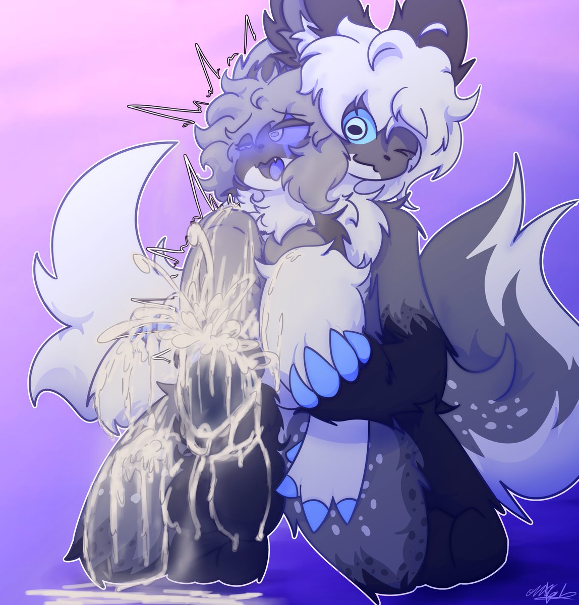 Commission for <a href="/by_chu1/">🦋: by-chu.neocities.org (Comms: Always open)</a> and @kabsfy 

#furry #furryart #yiff