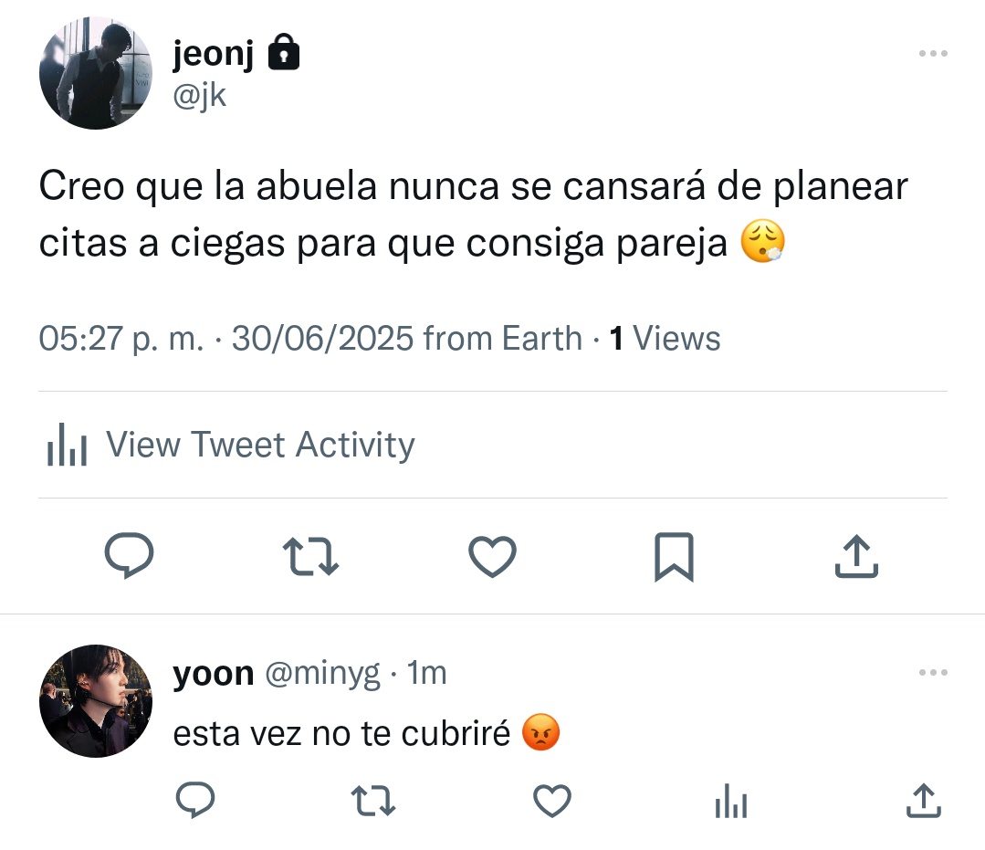 taecimiomega's tweet photo. #aukooktae | la propuesta 

Th acepta ir a una cita a ciegas en lugar de su mejor amigo para espantar al pretendiente, pero todo se complica cuando descubre que se trata de su jefe, jk, quien además tiene una propuesta para él.
#kooktaeau #aukooktae #kooktae https://t.co/RVaDot8U6l