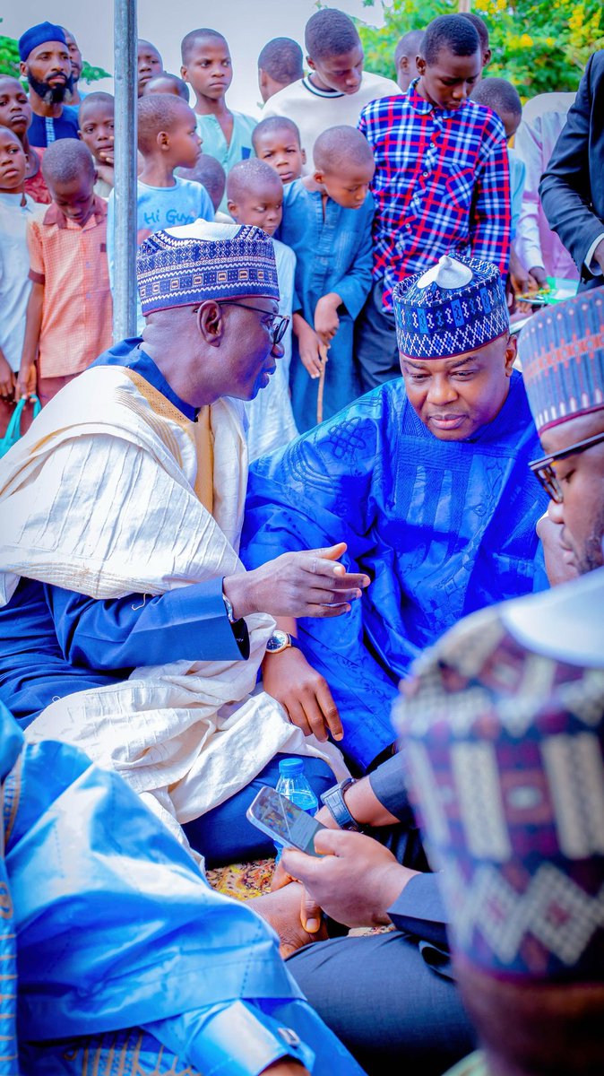 honbetara1's tweet photo. In the company of my colleagues and friends, I arrived in Biu to offer my heartfelt condolences to my dear friend, Mohammed Mamman Ize, on the passing of his beloved mother, Hajiya Hauwa Ize.

Upon arrival, I paid a visit to our Royal Father, HRH, Alhaji Mustapha Umar Aliyu II, CON. 

I also extended my sympathies to other families who had lost loved ones, and visited individuals facing health challenges and recovering from accidents.

Hajiya Hauwa Ize lived a noble and fulfilled life. The values she instilled and the lessons she taught will continue to guide and inspire us.

May Allah (SWT) grant the entire family, and all of us, the strength and fortitude to bear this great loss. I pray that Allah, in His infinite mercy, grants her Aljannatul Firdaus and envelops her in His eternal light.

Amin. – MBA.