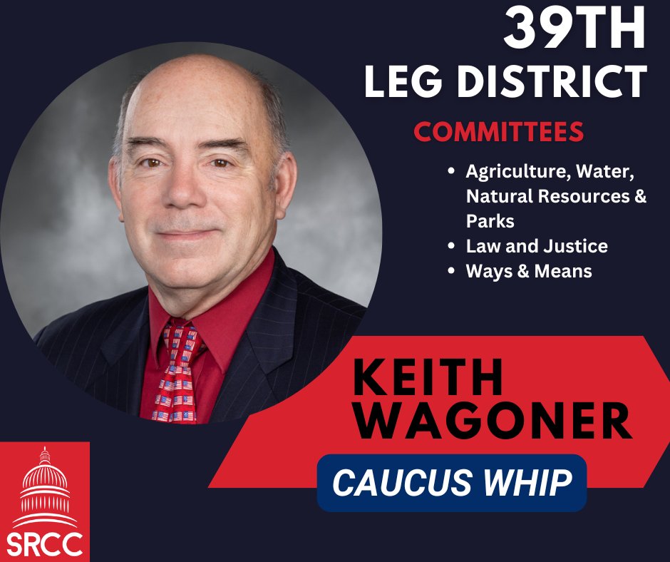 SRCC_WA's tweet image. 🌟 Sen. Keith Wagoner serves WA’s 39th District 🇺🇸. Raised on a 🐐 farm in Alger, he’s a retired Navy Commander 🚁, Naval Academy grad ⚓️, and former Sedro-Woolley mayor 🏛️. He fights for safe communities 🚓, strong local economies 💼, and commonsense leadership 💪.
