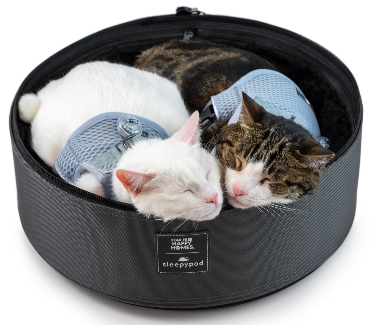 ☀️ Pet Tip #4: Don't wait until the last minute to pull out your pet's calming gear. One of the scariest days of the year for pets is just a few days away. Now is an excellent time to reintroduce (or introduce) your pet to its Martingale Calming Harness and Sleepypod carrier to