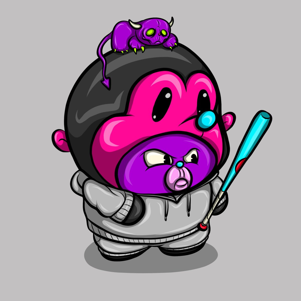 godphanter's tweet image. Some little guys are sweet and kind....

Some choose violence...

everytime....