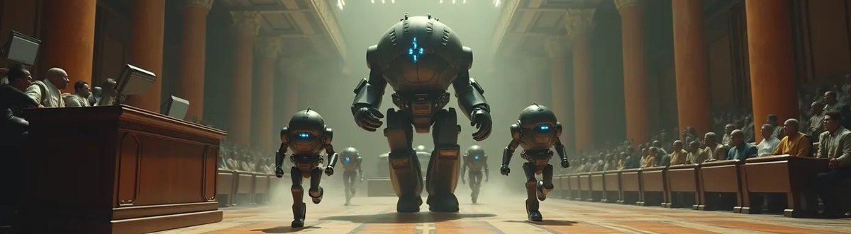 jeffwsurf's tweet image. If you've wondered about the latest on AI's legal landscape, i've tried to make it as non-sleepy as possible in the latest post: jeffwang.substack.com/p/ais-legal-tr…