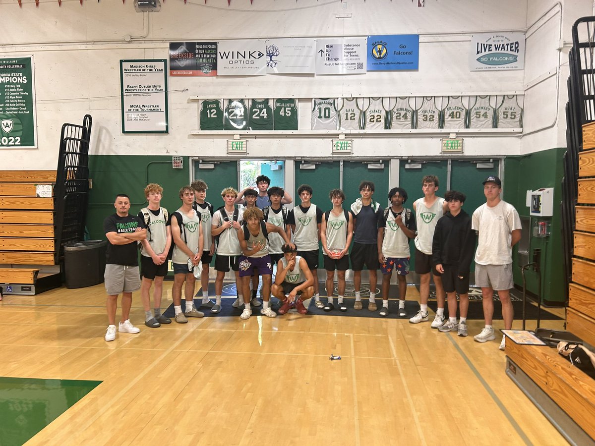 Great month of June basketball with the boys and new head coach Mike Clagett! Went 5-0 this past weekend to win the NBBA summer shootout! Won our last 8, and finished June 15-5 between tourneys and summer league. 
Thanks to all friends and family for support during the summer!