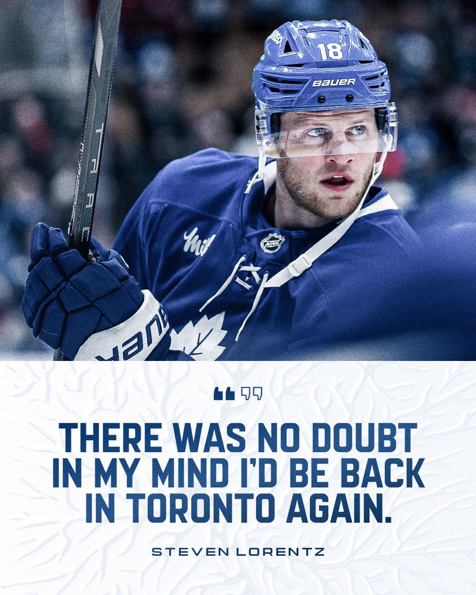 MapleLeafs's tweet photo. “I knew my heart was here” https://t.co/LlY6LFDEnu