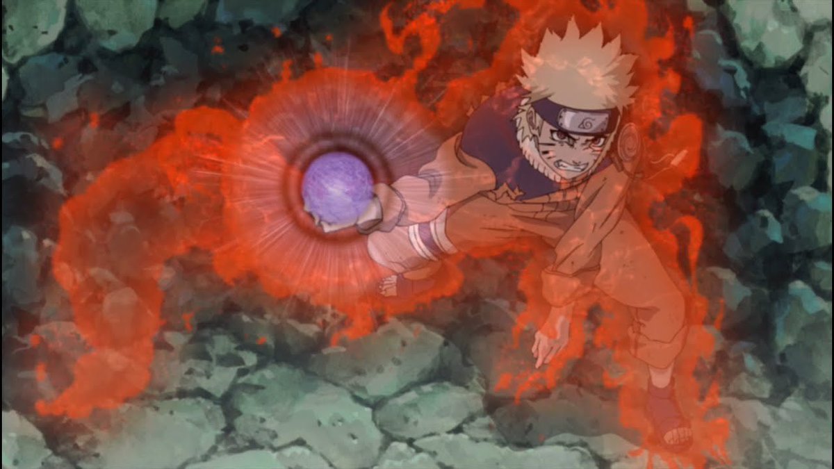 At what point in his series did Boruto surpass this version of Naruto?