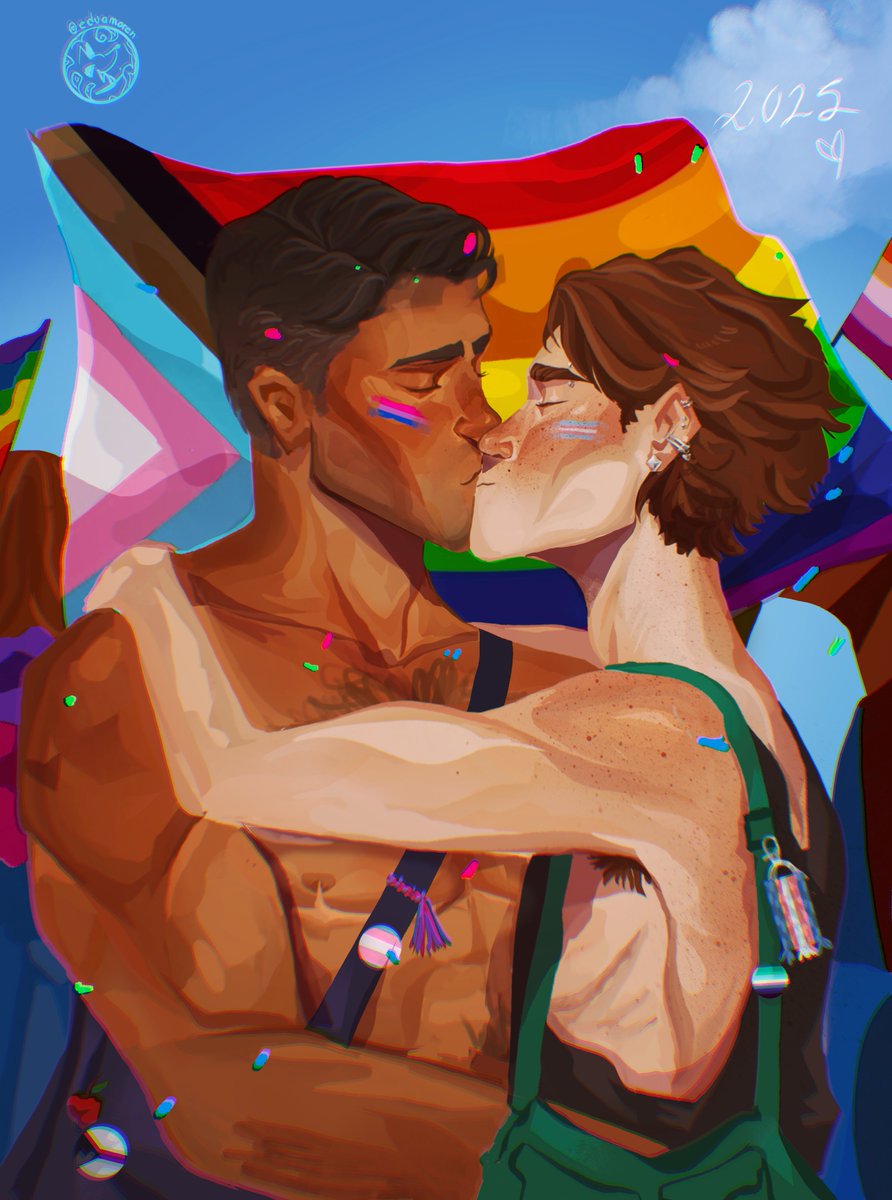 gay gay homosexual gay gay gay super gay homosexual gay ho- 

I hope u guys had a safe pride month this year!! Existence is resistance :) ❤️ 

#jayvik somehow….still…#arcane