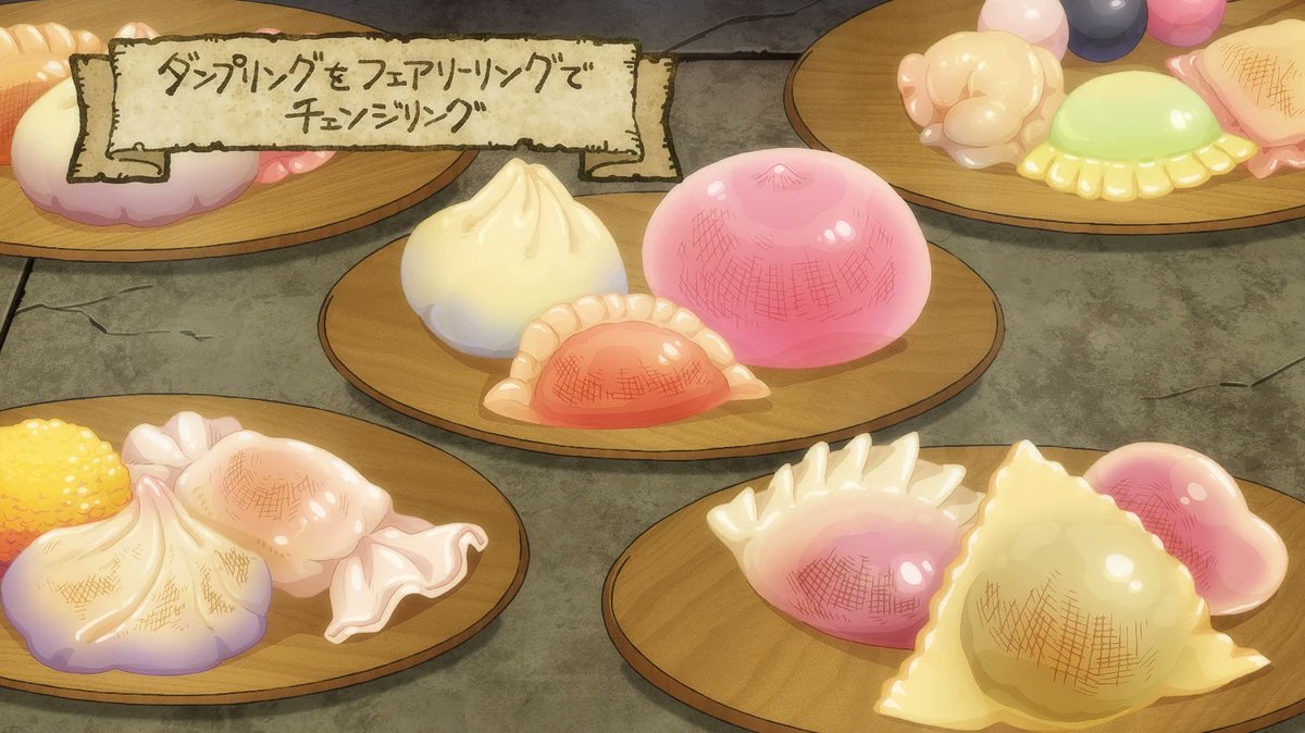 🍉 Jawbone’s NYC Travel Agent (@fanaticofbeads) on Twitter photo I made a real challenge of a recipe from <a href="/dunmeshizine/">Dungeon Meshi Cookbook Zine 🍖</a> : Changeling Dumplings from the Fairy Ring
Each of these cultural food pockets can be tricky just on its own, but making them all at once was a real conundrum to execute. The taste of them all was worth it though I made a real challenge of a recipe from <a href="/dunmeshizine/">Dungeon Meshi Cookbook Zine 🍖</a> : Changeling Dumplings from the Fairy Ring
Each of these cultural food pockets can be tricky just on its own, but making them all at once was a real conundrum to execute. The taste of them all was worth it though