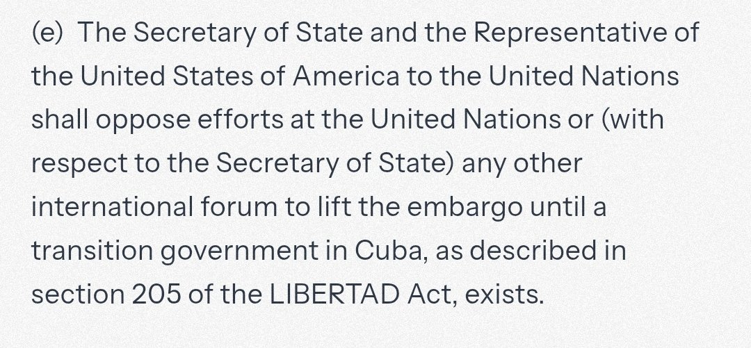 RodneyGlez's tweet photo. The White House just reissued &amp; amended its Memo stating US Cuba policy. For both starters &amp; long time observers there should be no doubt that economic warfare, through neocolonial Helms Burton Act, continues to be US main tool to create social unrest in #Cuba/#TumbaElBloqueo https://t.co/triyWUPR8J