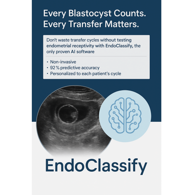 endoclassify's tweet photo. Helping families grow is too important to leave to chance. That’s why we built EndoClassify, to bring confidence and clarity to every transfer decision.
https://t.co/4SpmVrfiQt
#EndoClassify #EndometrialReceptivity #IVFsuccess #BlastocystTransfer  #FertilityTech https://t.co/ZGZMk9o4B9