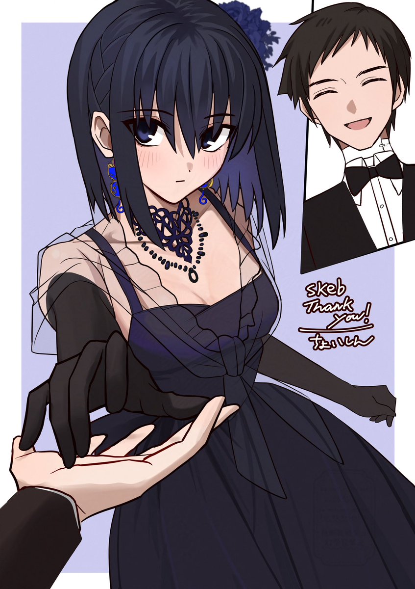shintyoi2's tweet image. Soujuurou escorting Alice
Thank you for the commission!