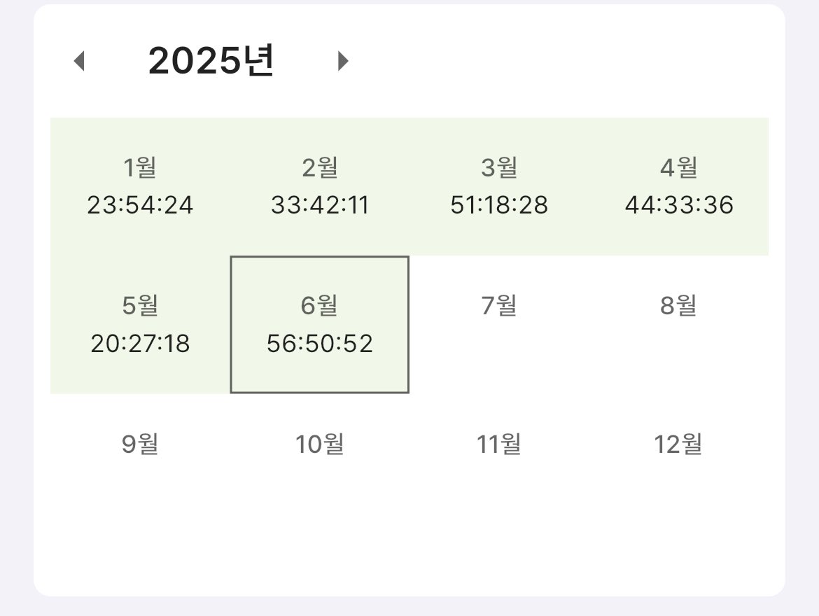 6월도.. 흐지부지… 7월엔 방학잇으니 100시간이라도 해보자😢 그리고 7월 1,2,3,4 시험이에요ㅠㅠㅠㅠ